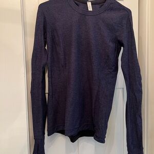 Lululemon Navy Long Sleeve Shirt